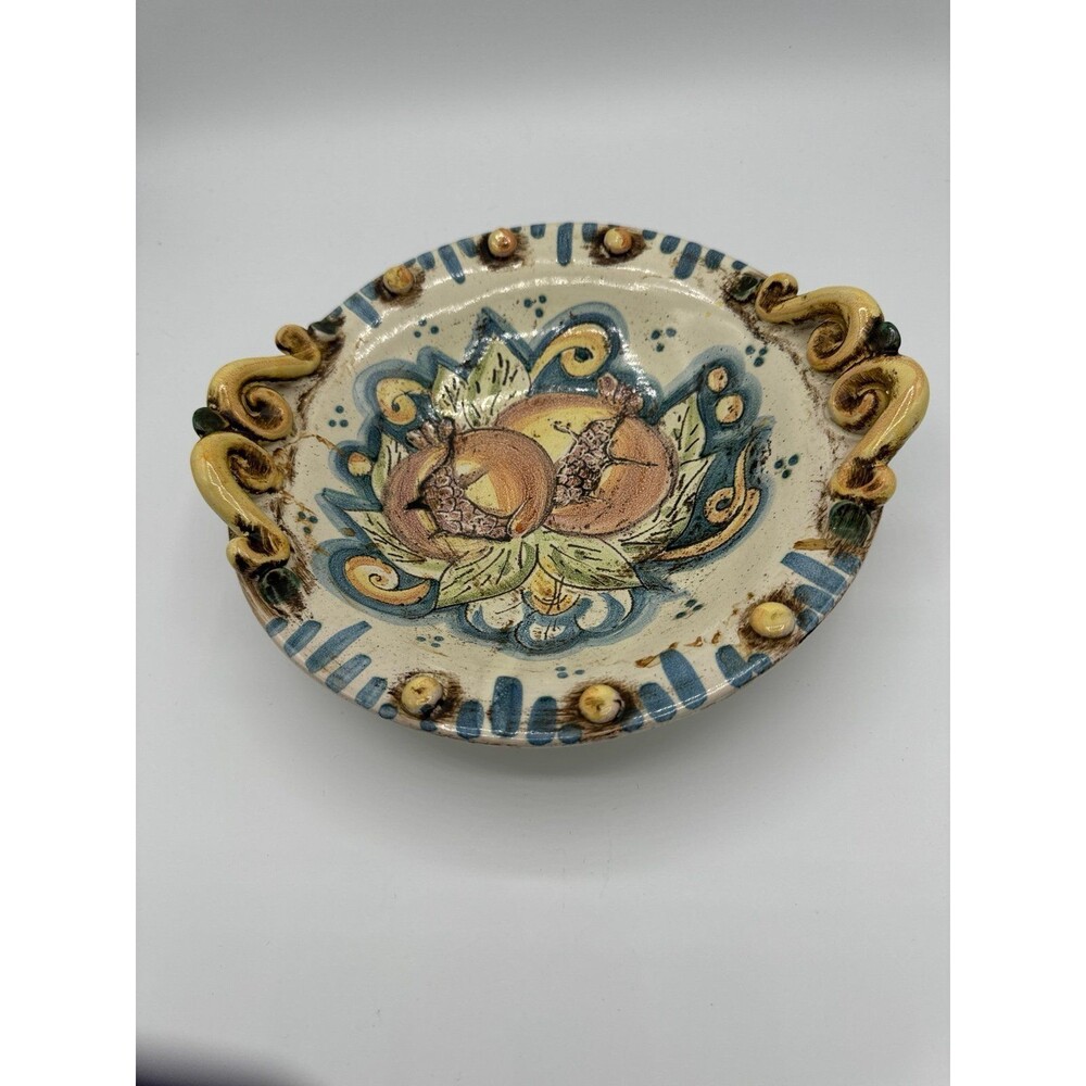 ERNESTO BORIA ITALIAN Pottery Bowl Signed